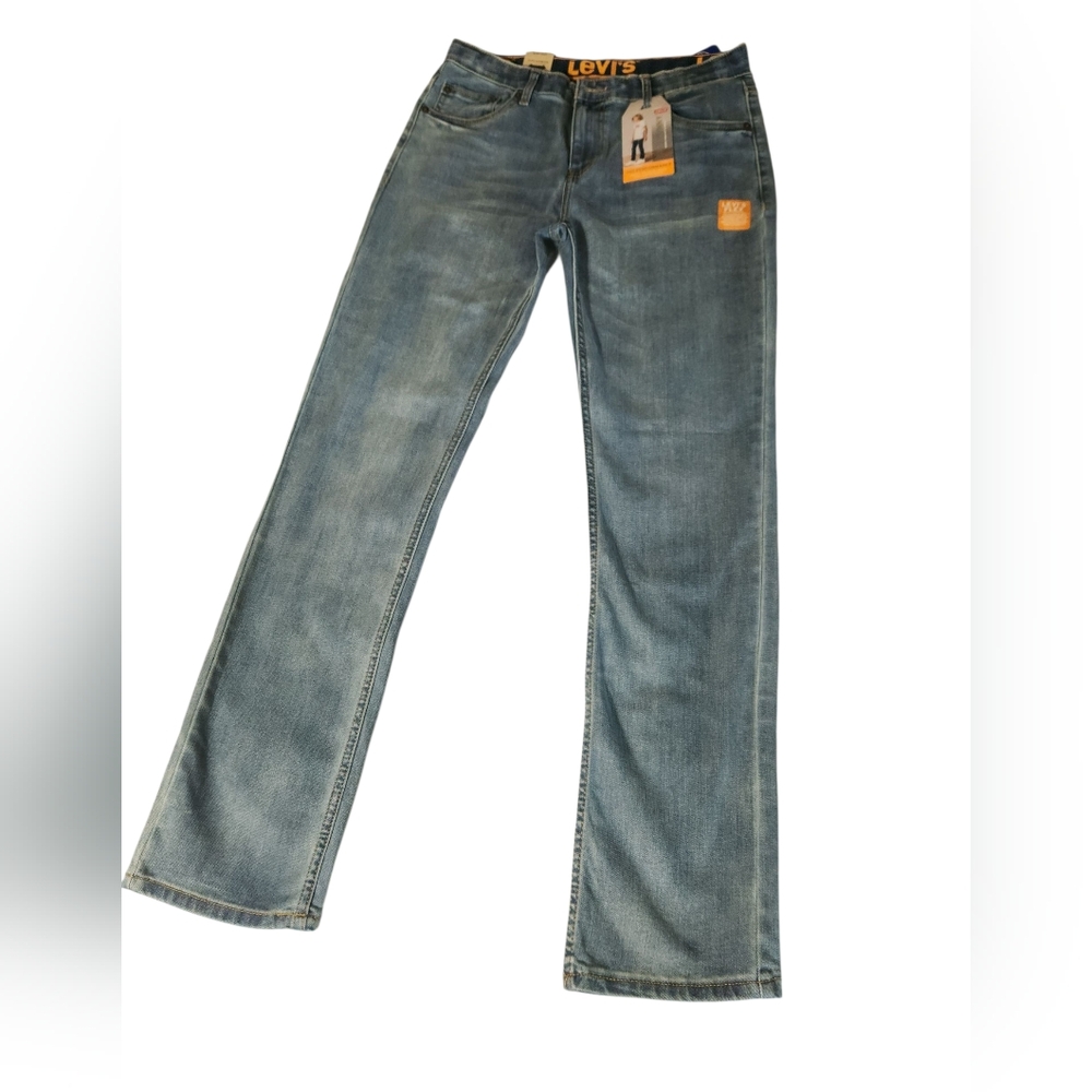 NEW Levi's 510 Skinny Stretch Jeans Boy's 20 Reg 365 ADJUSTABLE Size 30x32 NWT